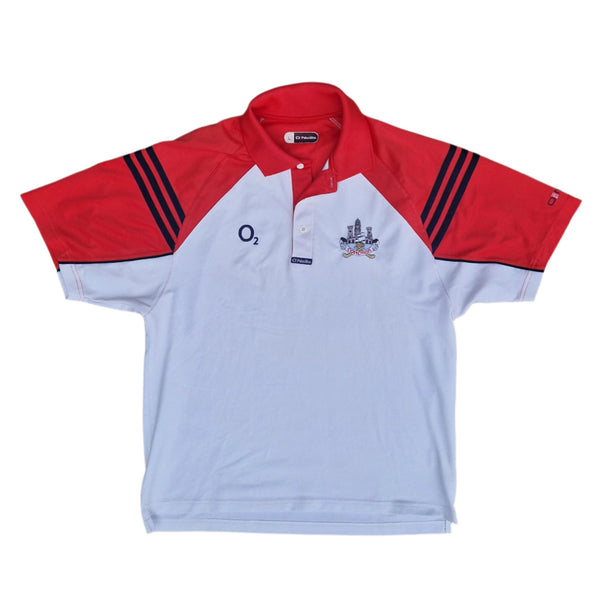 Front of Cork GAA polo shirt