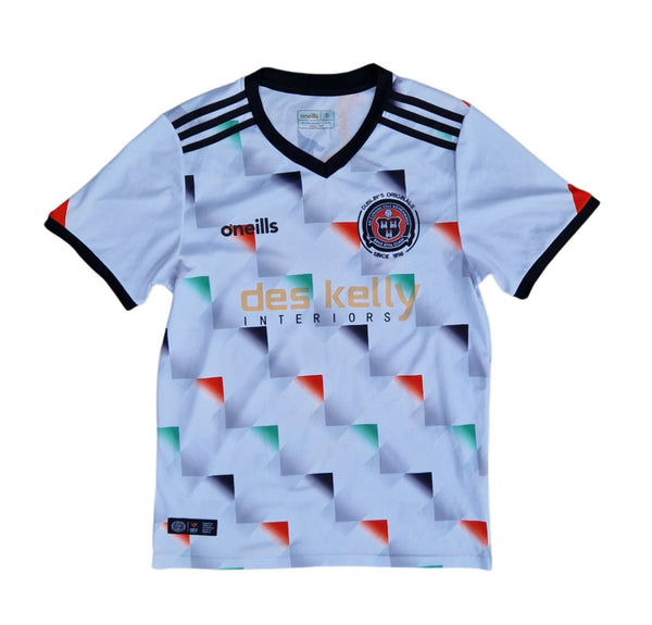 Front of 2023 Bohemians away jersey