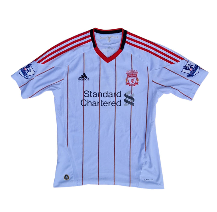 Front of 2010/11 Liverpool away shirt