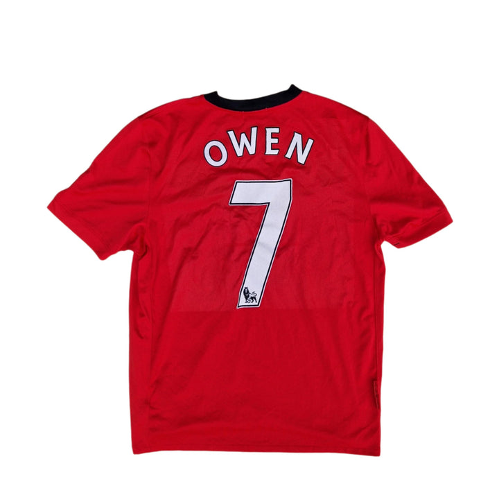 Rear of 2009/10 Manchester United shirt