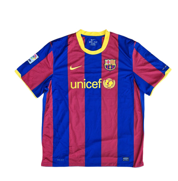 Front of 2010/11 Barcelona Shirt