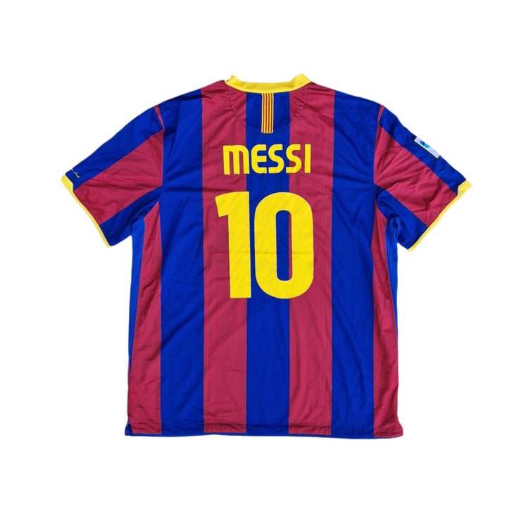 2010/11 Barcelona Shirt with Messi name set