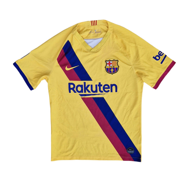 Front of 2019/20 Barcelona away shirt