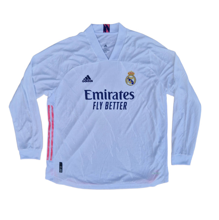 Front of 2020/21 Real Madrid shirt