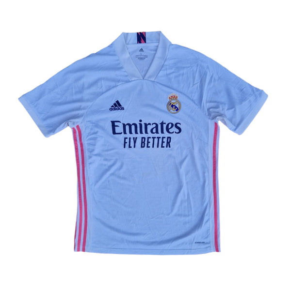 Front of 2020/21 Real Madrid shirt