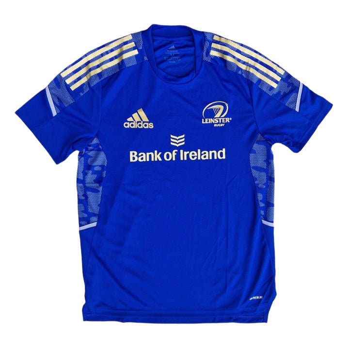 Front of 2021 2022 Leinster Rugby Adidas training t-shirt Jersey