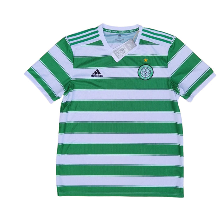 Front of 2021/22 Celtic shirt