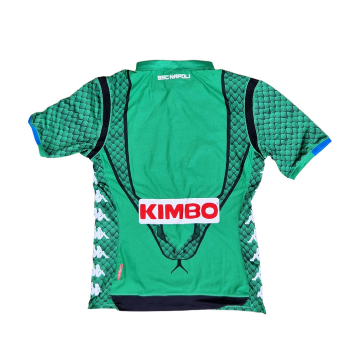 Rear of 2018/19 Napoli goalkeeper shirt