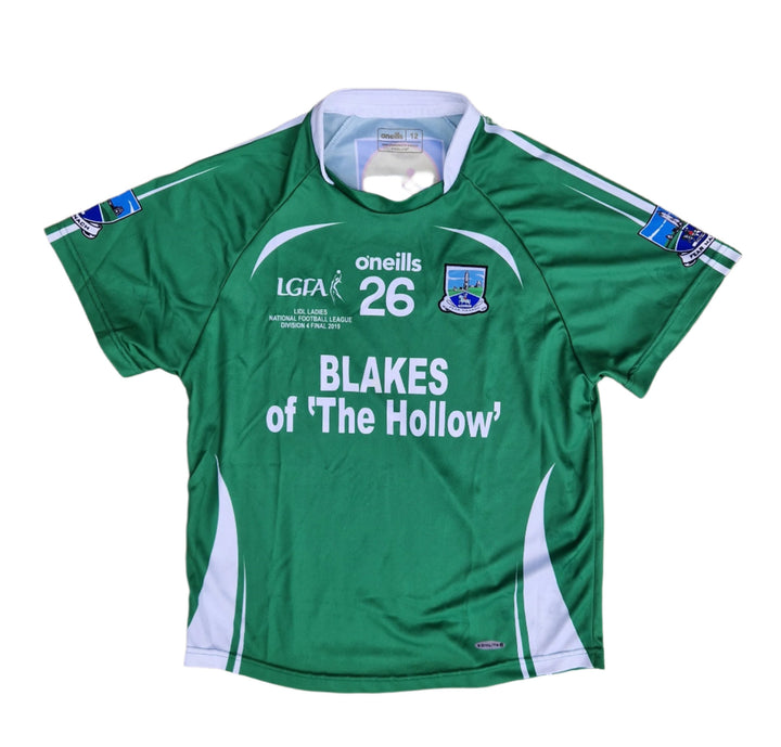 Front of 2019 Fermanagh Ladies GAA jersey