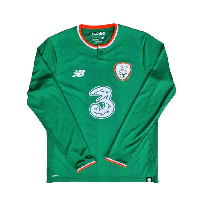 Front of 017 Ireland long sleeved jersey