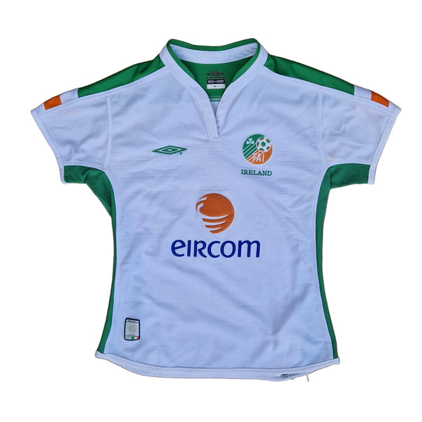Front of 2004 Womens Irish Soccer jersey
