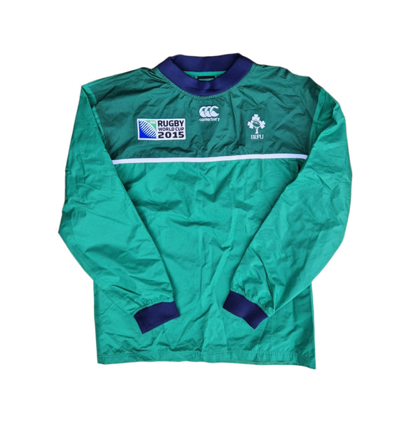 Front of 2015 Ireland Rugby drill top