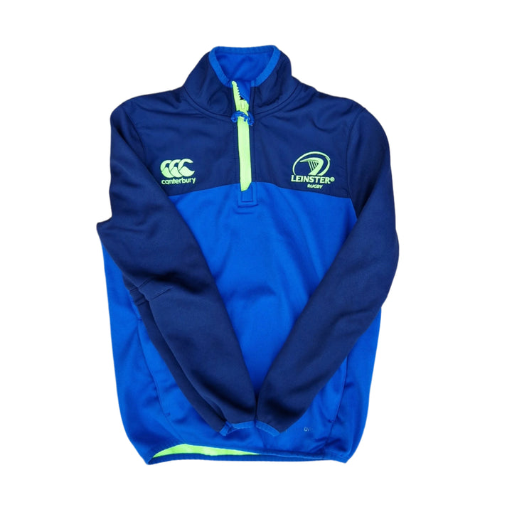 Front of kids Leinster Rugby quarter zip