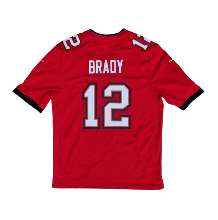 Back of Tampa Bay Buccaneers with Brady name set