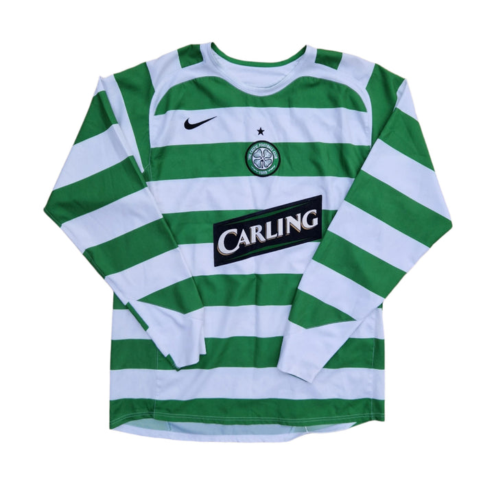 Front of long sleeve 2005/07 Celtic Shirt 