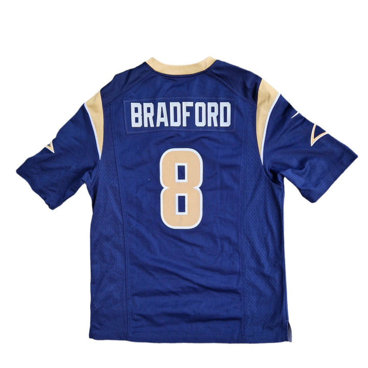 St Louis Rams jersey with Bradford namset