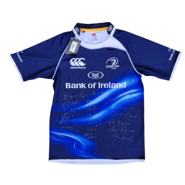 Front of signed 2009 2010 Leinster Rugby jersey