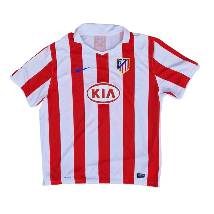 Front of 2010/11 atletico Madrid jersey