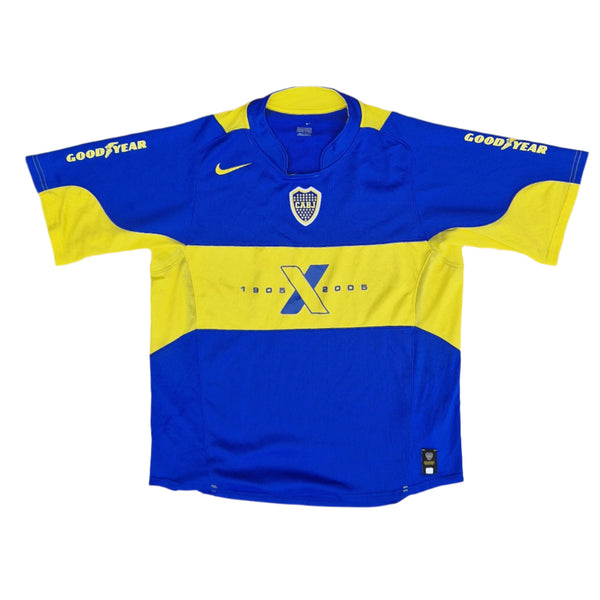 Front of 20025/06 Boca Juniors football shirt