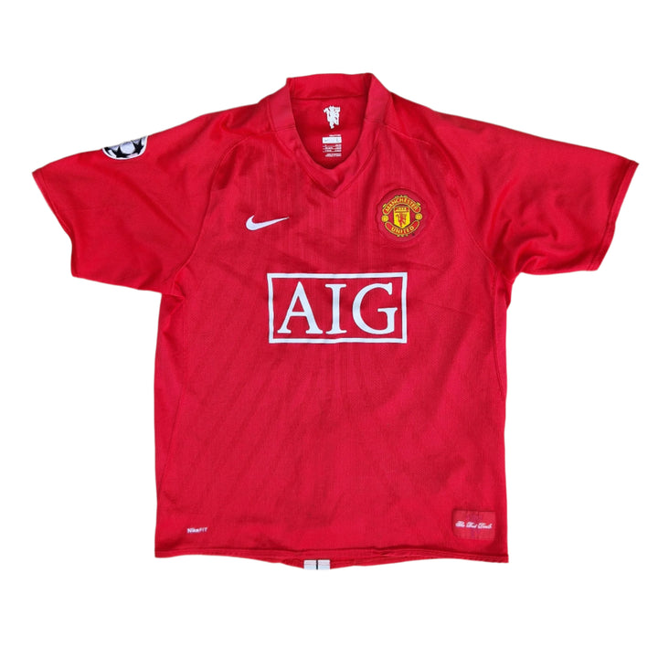 Front of 2007/09 Manchester United Champions League Shirt