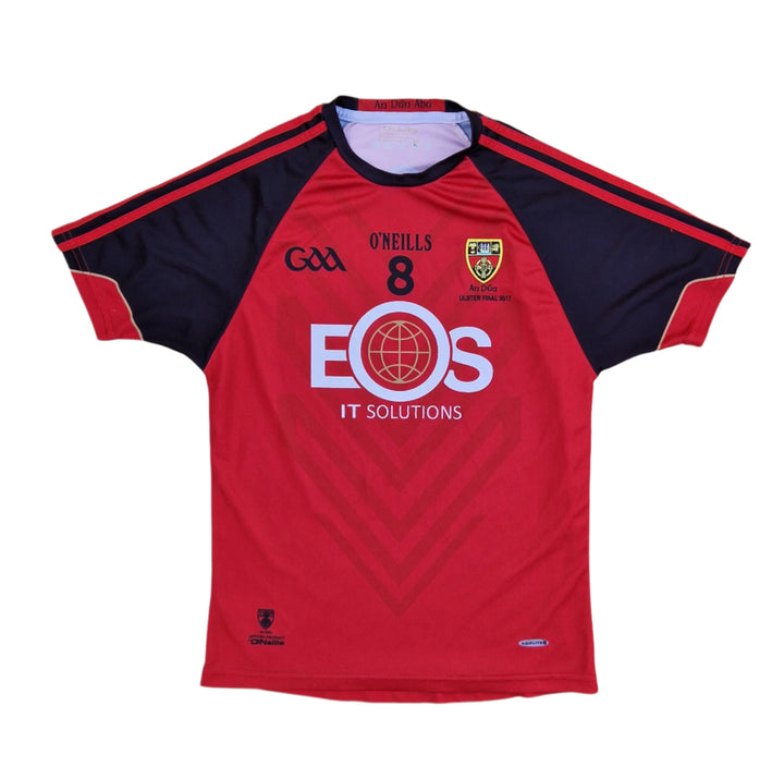 Front of 2017 Down GAA player issue jersey