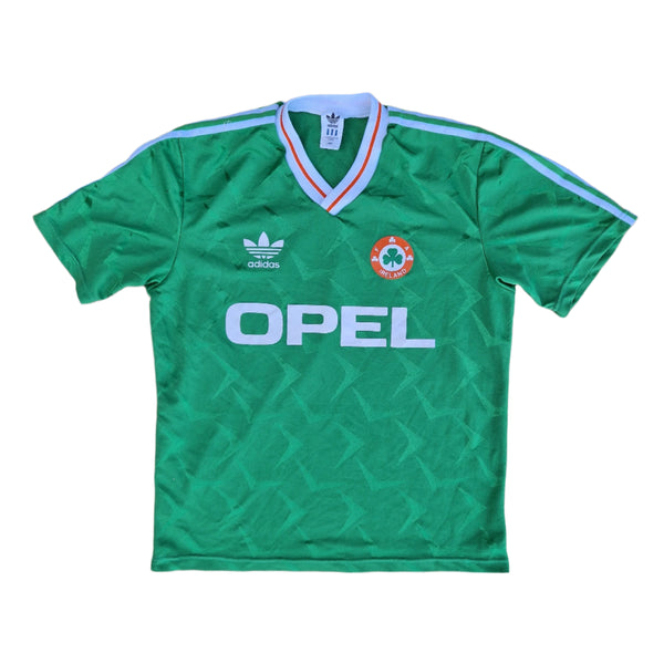 Front of 1990 Ireland soccer jersey