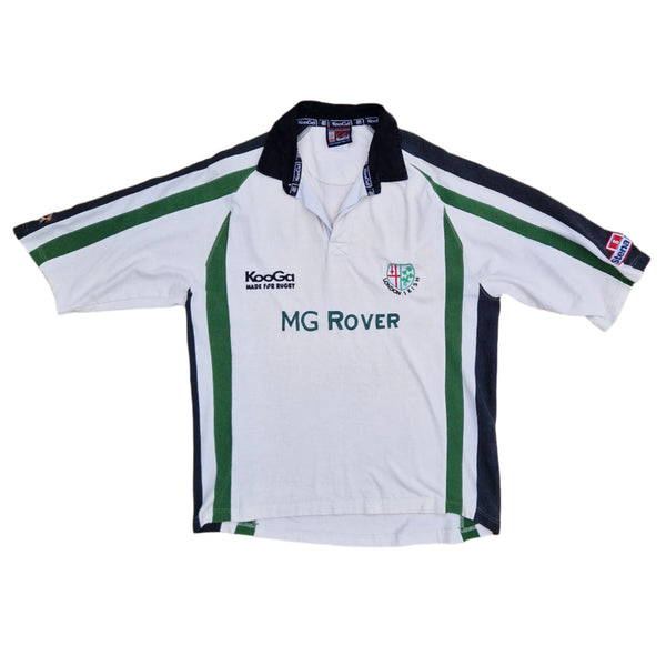 Front of vintage 2001 2002 London Irish Rugby jersey