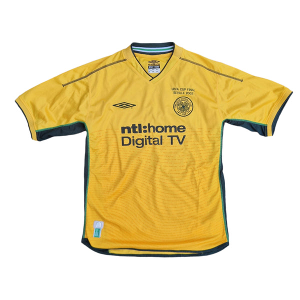 Front of 2002 2003 Celtic Away Jersey