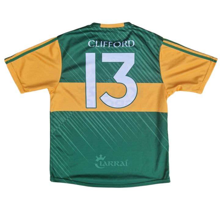 Back of Front of number 12 Clifford Kerry GAA jersey