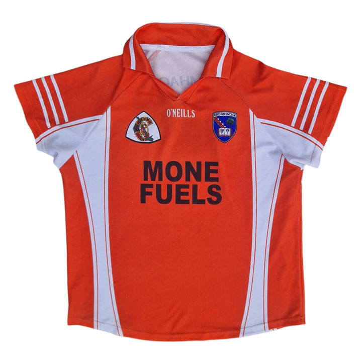 Front of retro Ladies Armagh GAA jersey