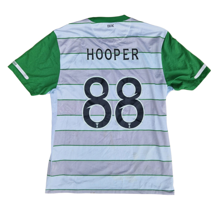 2011 2012 Celtic away jersey with Hooper namset