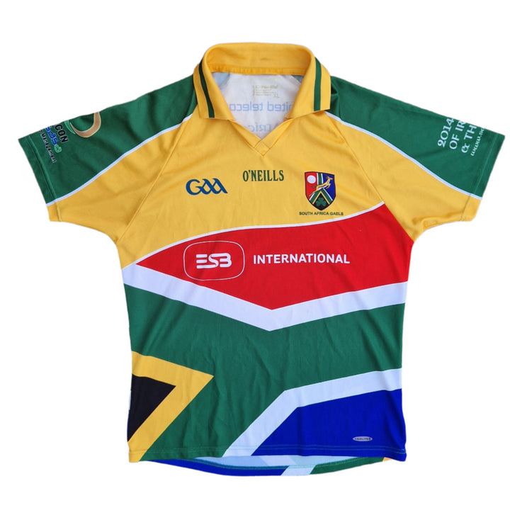 Front of 2014 South Africa Gaels GAA Jersey