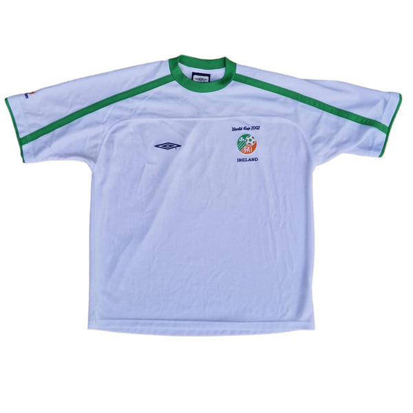Front of 2002 Irish soccer world cup training jersey
