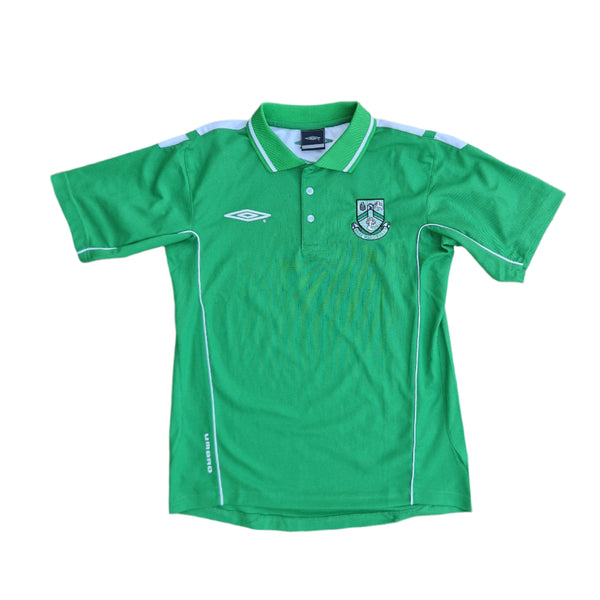 Front of Bray Wanderers Umbro polo shirt