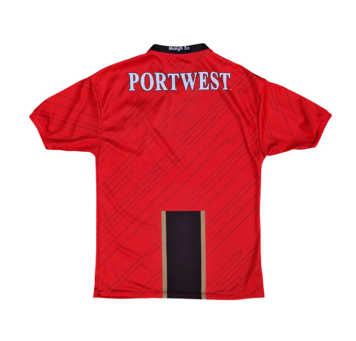 Rear of 2021/22 Mayo GAA goalkeeper jersey