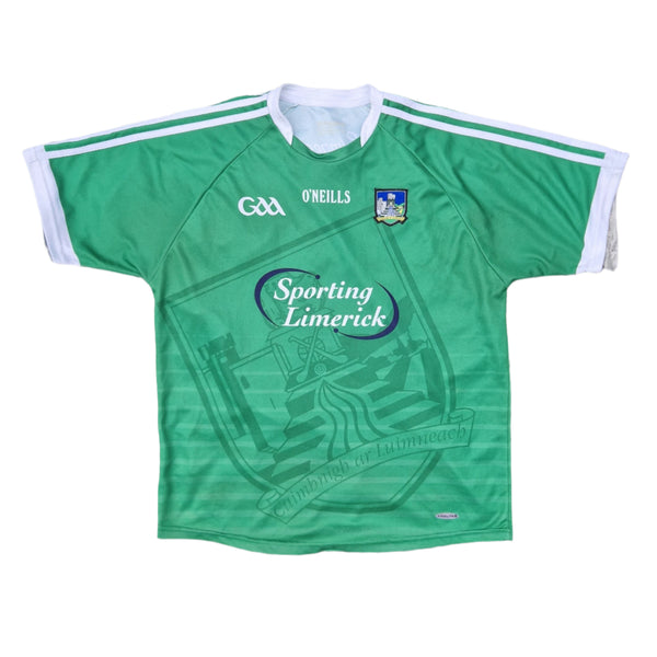 Front of 2018 retro Limerick GAA jersey