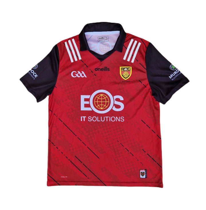 front of 2017 Down GAA jersey
