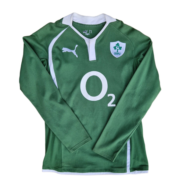 Front of 2010 Commemorative Ireland Rugby Jersey 
