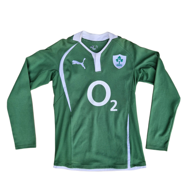 Front of 2010 Commemorative Ireland Rugby Jersey 