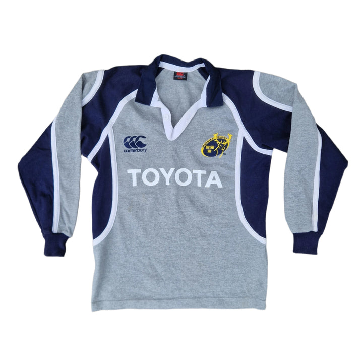 Front of long sleeve 2006/07 Munster Rugby Away Jersey