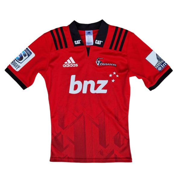 Front of Crusaders Rugby Jersey