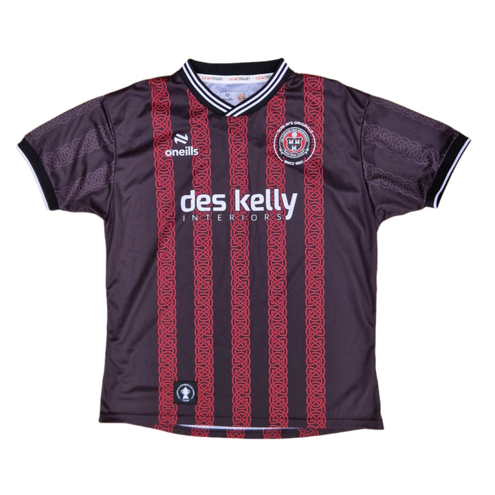 Front of 2024 Bohemians FC Jersey
