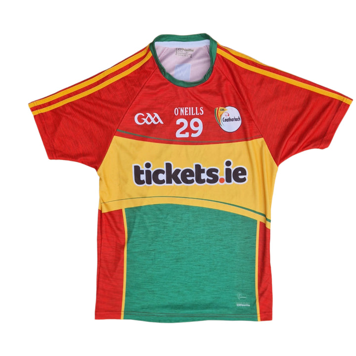 Front of tight fit 2017 Carlow Jersey 