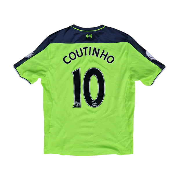 2016/17 Liverpool Third Shirt with Coutinho name set