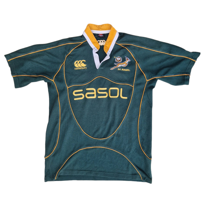 front of 2008/09 South Africa Rugby Jersey 