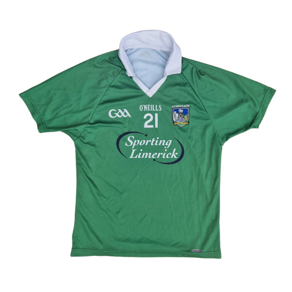 Front of player issue 2011 2013 Limerick GAA Jersey 