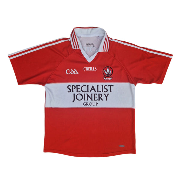 Front of 2012 2013 Derry GAA jersey