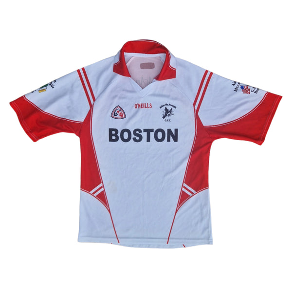 Front of Aidan Mcanespie Boston GFC Gaa jersey 