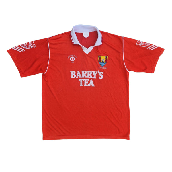 Front of 1992 Cork Hurling GAA Jersey