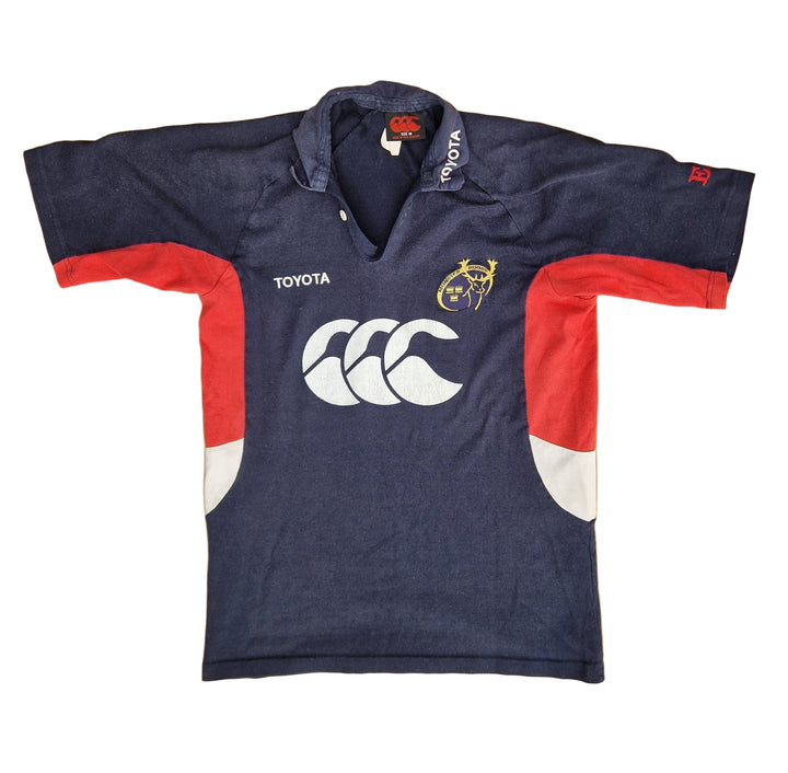 Front of vintage 2003 Munster Rugby training jersey